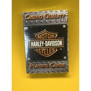 HARLEY DAVIDSON Deck of Playing Cards. Sealed. Never Opened.